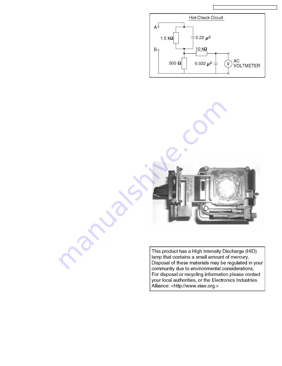 Panasonic PT-52LCX66-K Service Manual Download Page 3