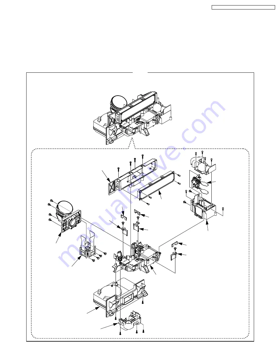 Panasonic PT-52LCX66-K Service Manual Download Page 73