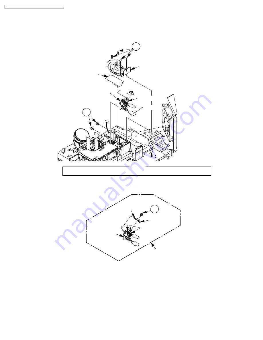 Panasonic PT-52LCX66-K Service Manual Download Page 84