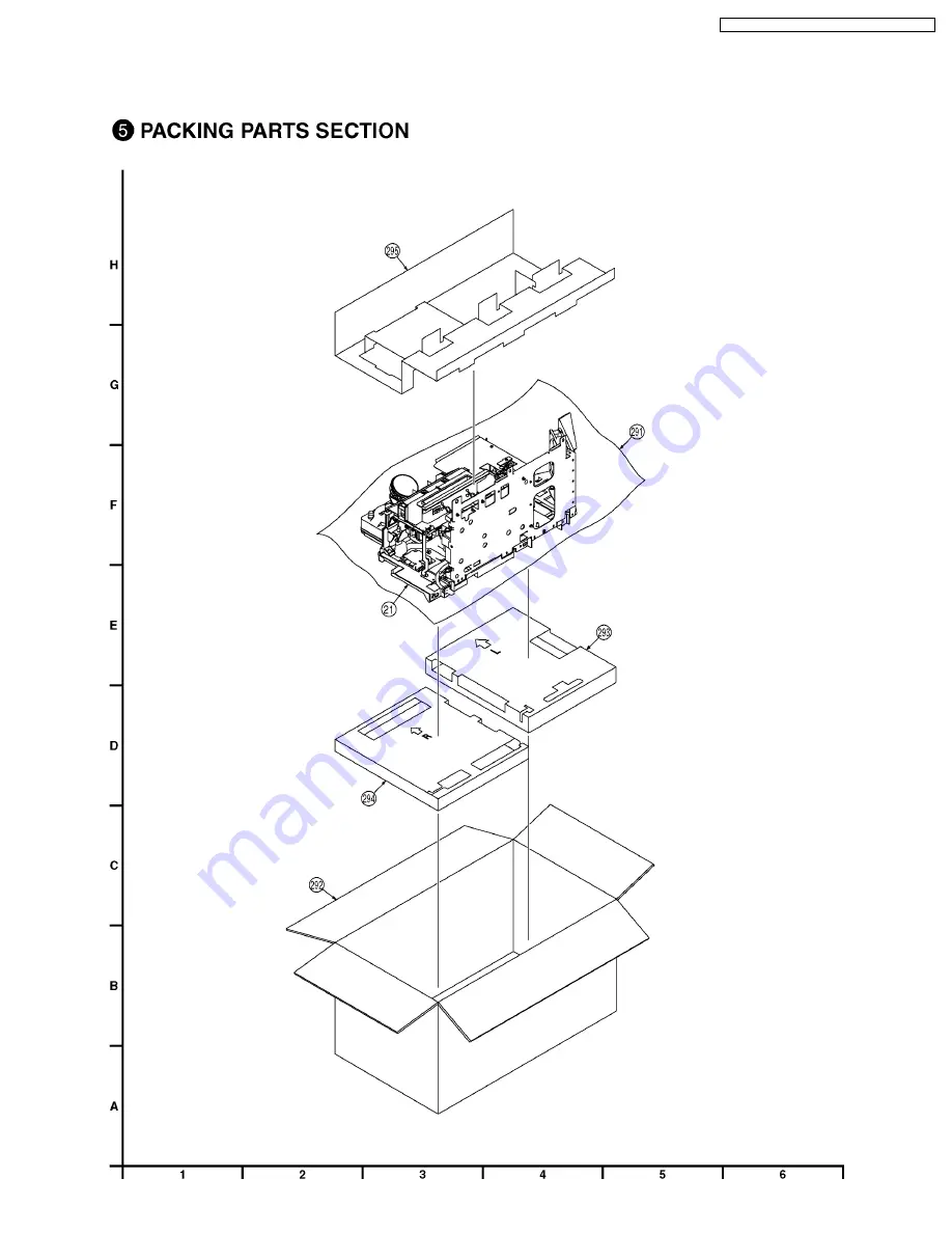 Panasonic PT-52LCX66-K Service Manual Download Page 211