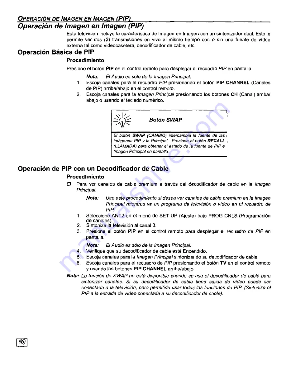 Panasonic PT-56SX30 Operating Manual Download Page 38