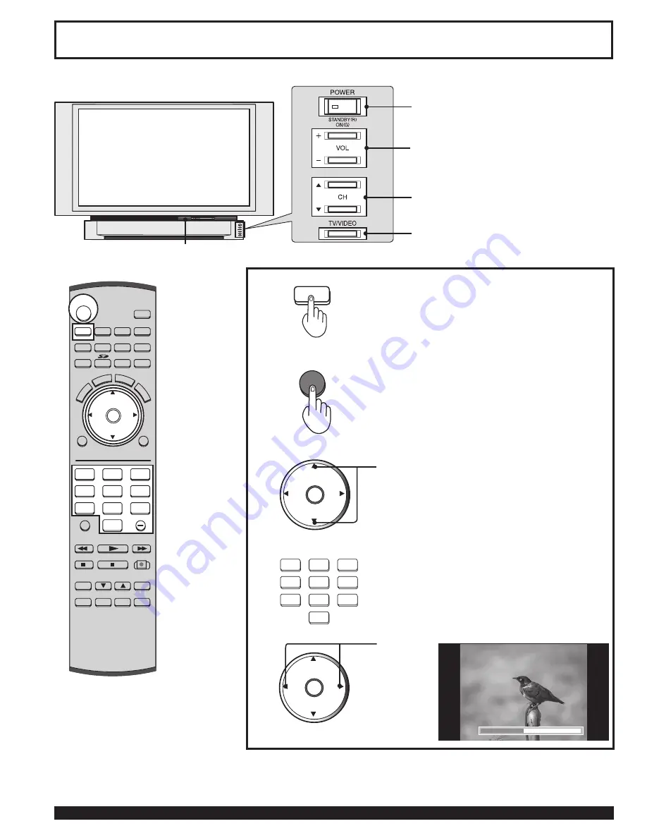 Panasonic PT-60LCX64-B Скачать руководство пользователя страница 34