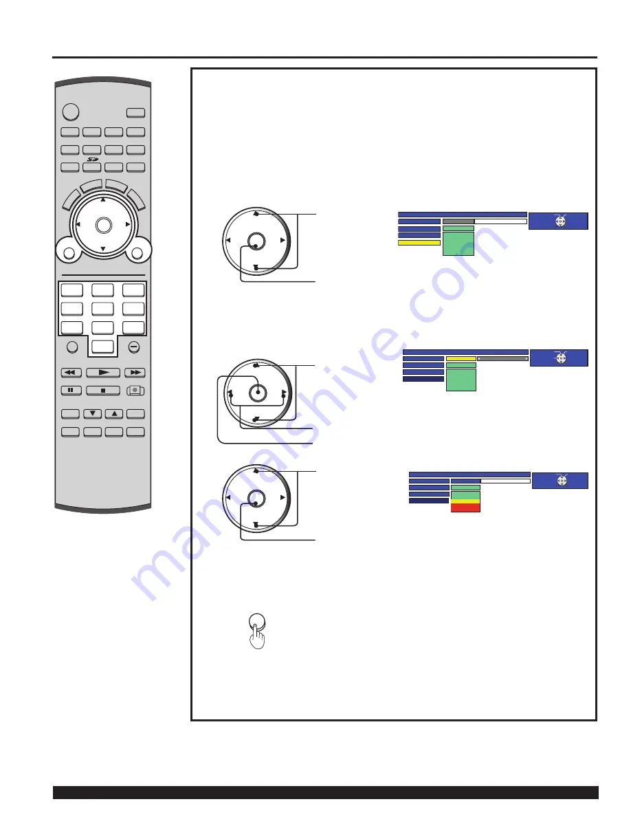 Panasonic PT-60LCX64-B Скачать руководство пользователя страница 62