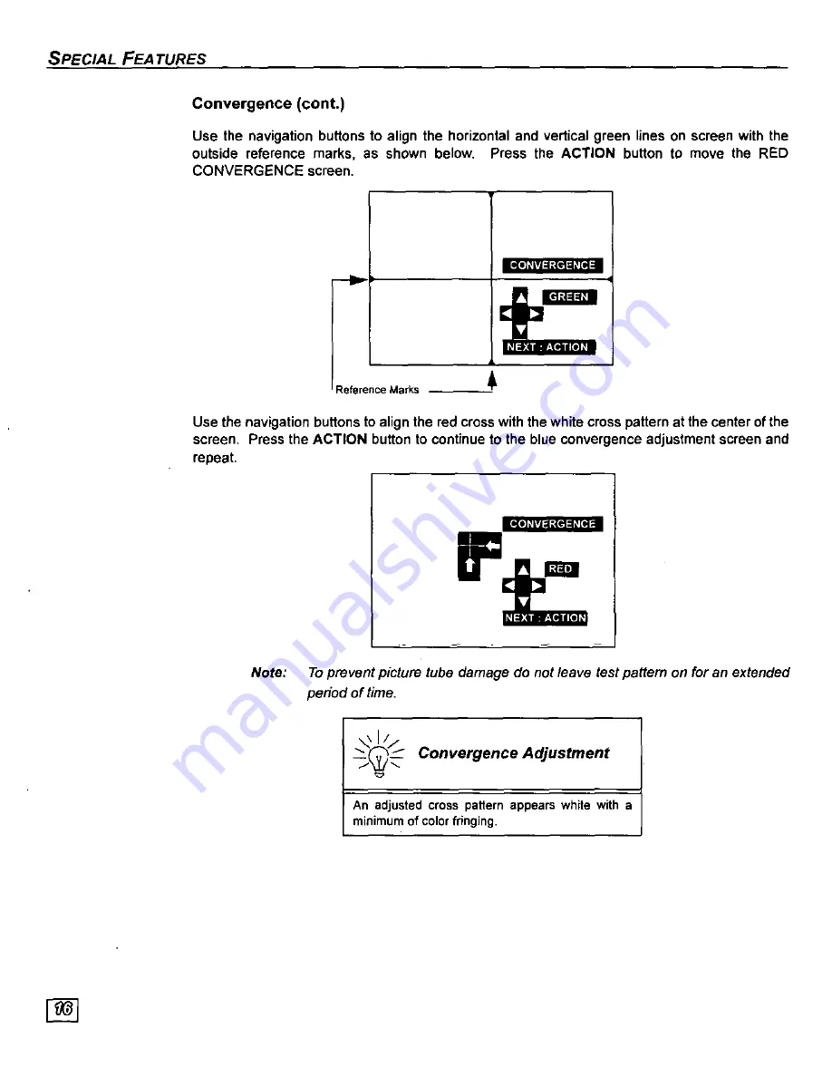 Panasonic PT-61D30 Operating Instructions Manual Download Page 17