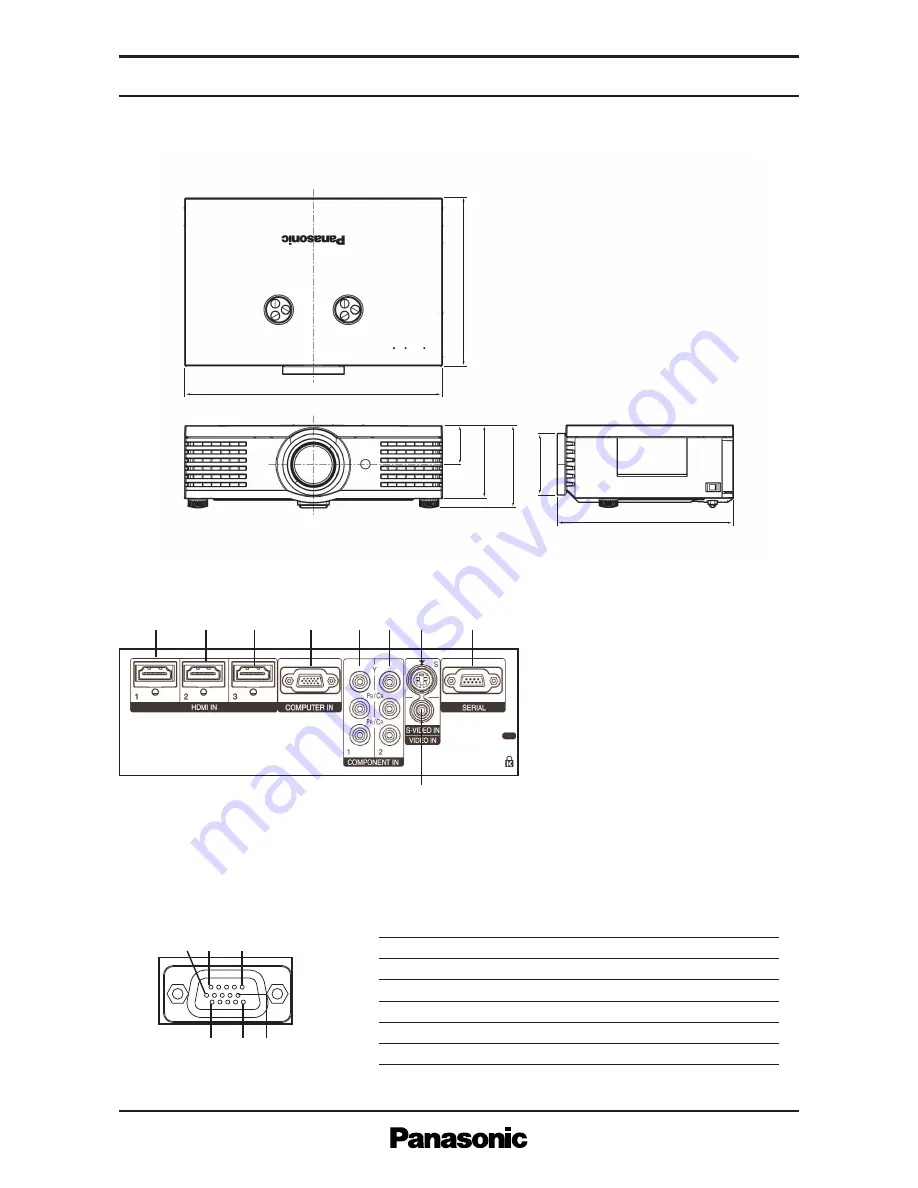 Panasonic PT-AE2000E Скачать руководство пользователя страница 4