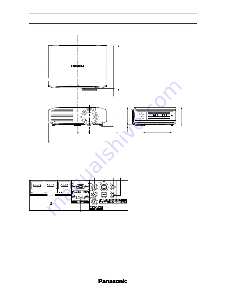 Panasonic PT-AE7000U Specification Download Page 4