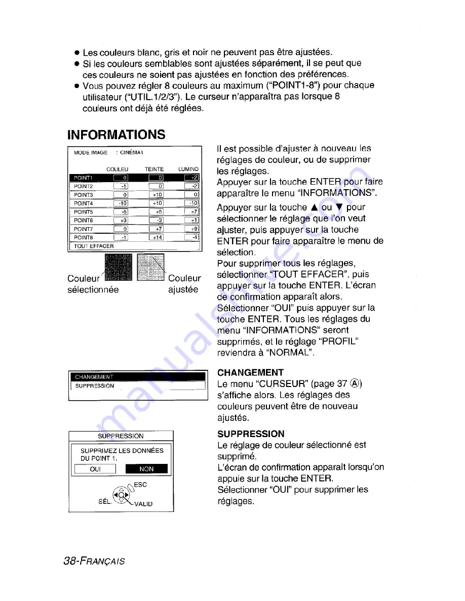 Panasonic PT-AE900UEC Operating Operating Manual Download Page 108