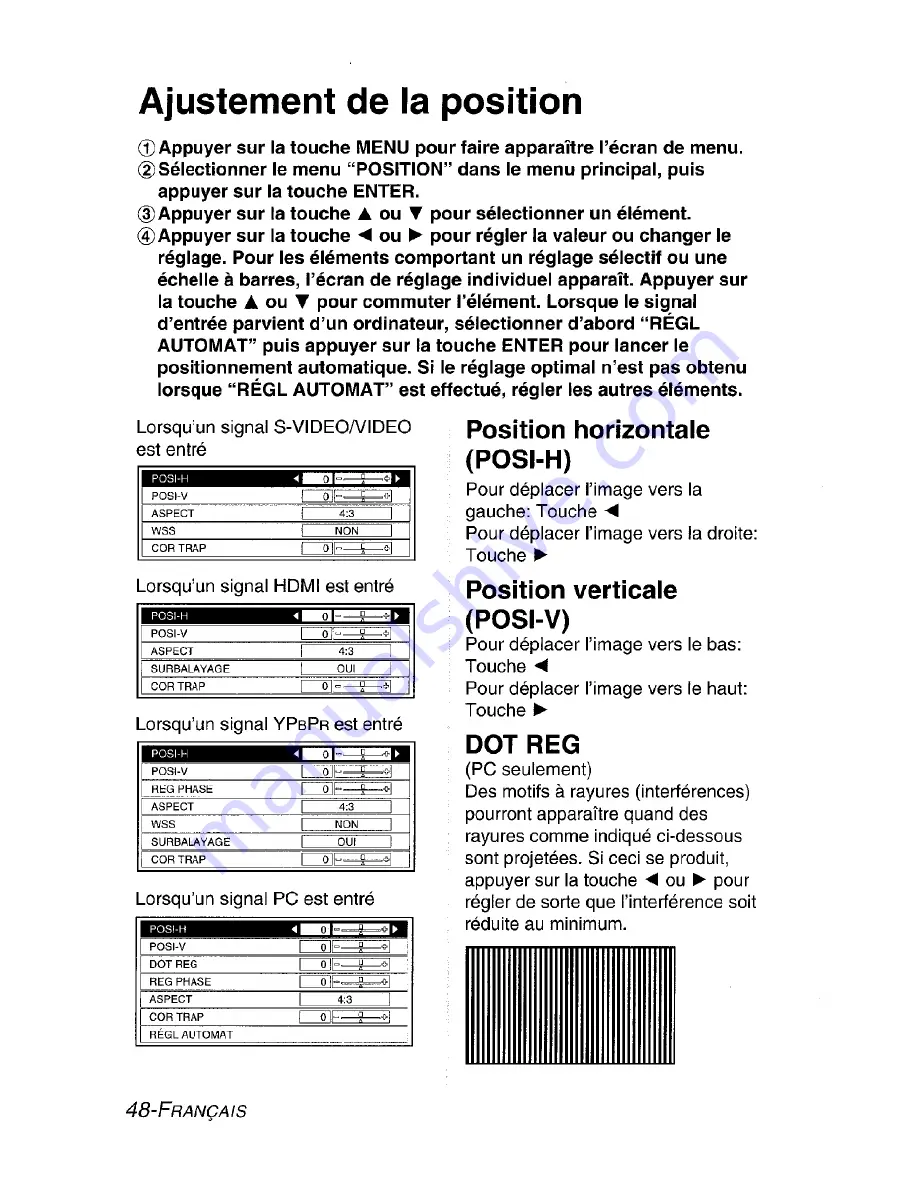 Panasonic PT-AE900UEC Operating Operating Manual Download Page 118