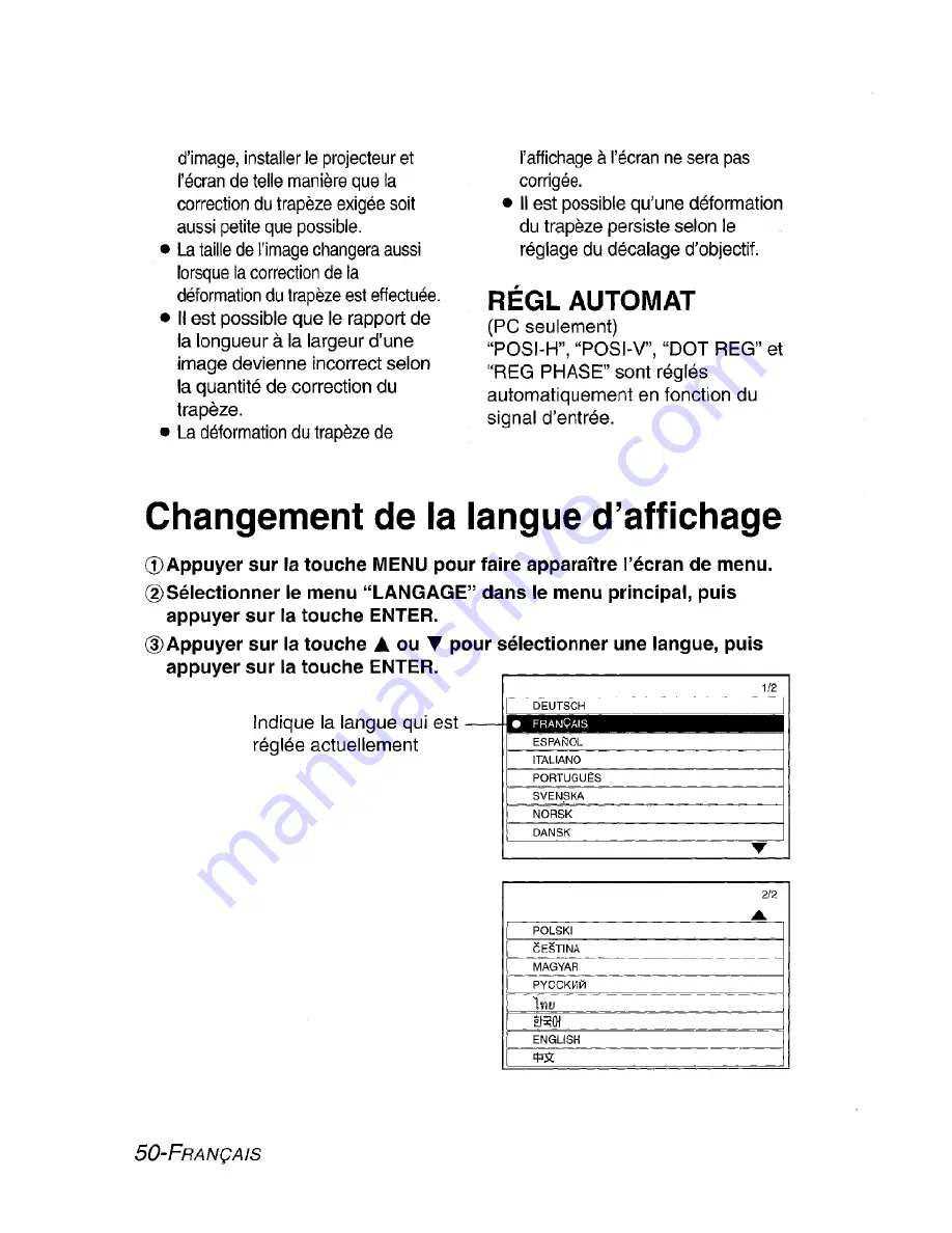 Panasonic PT-AE900UEC Operating Operating Manual Download Page 120