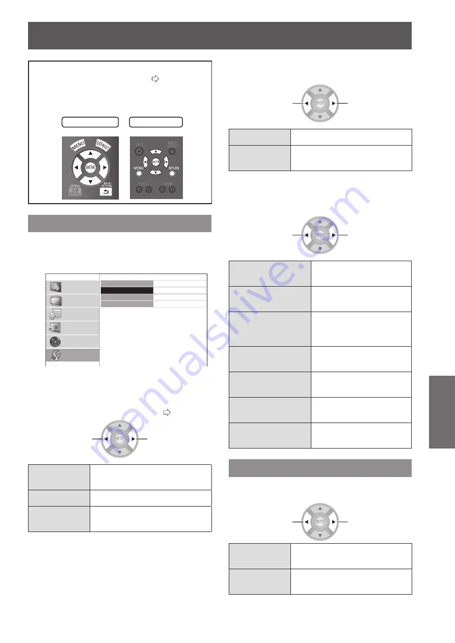 Panasonic PT-AT5000E Operating Instructions Manual Download Page 73