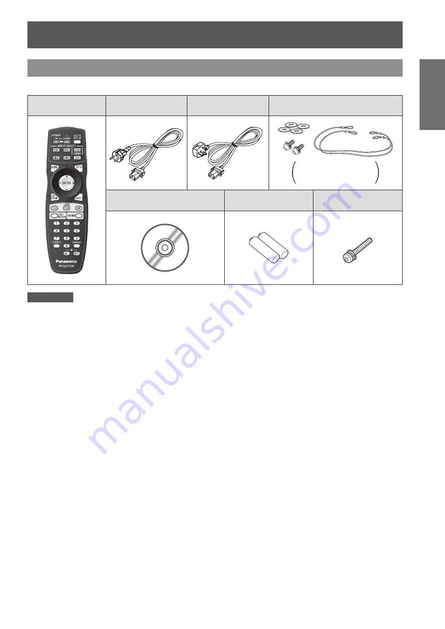 Panasonic PT-DW105XEA Operating Instructions (Functional Manual) Download Page 17