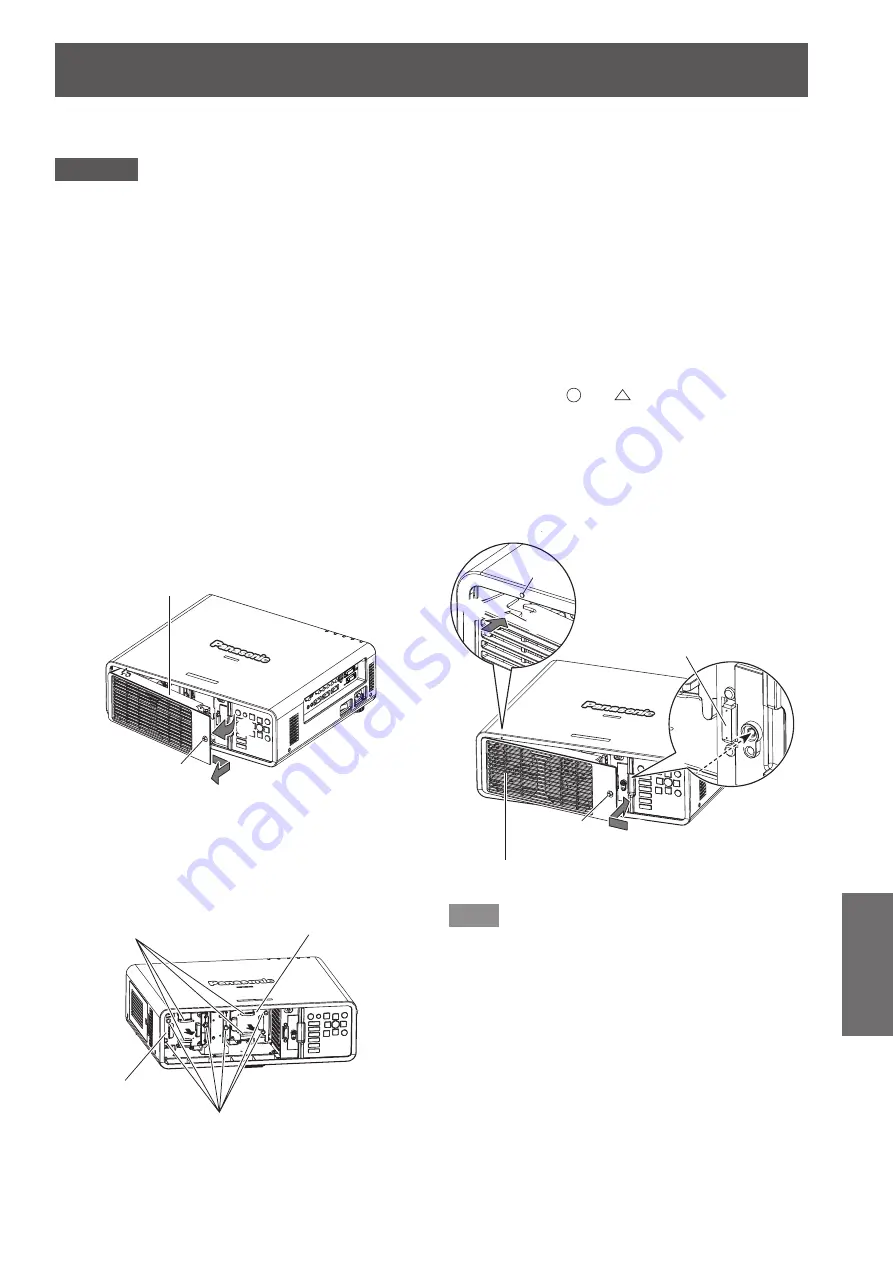 Panasonic PT-DZ770EL Operating Instructions (Functional Manual) Download Page 107