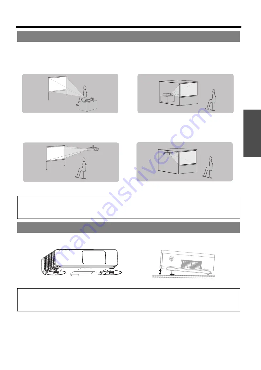 Panasonic PT-FW100NTE Operating Instructions Manual Download Page 17