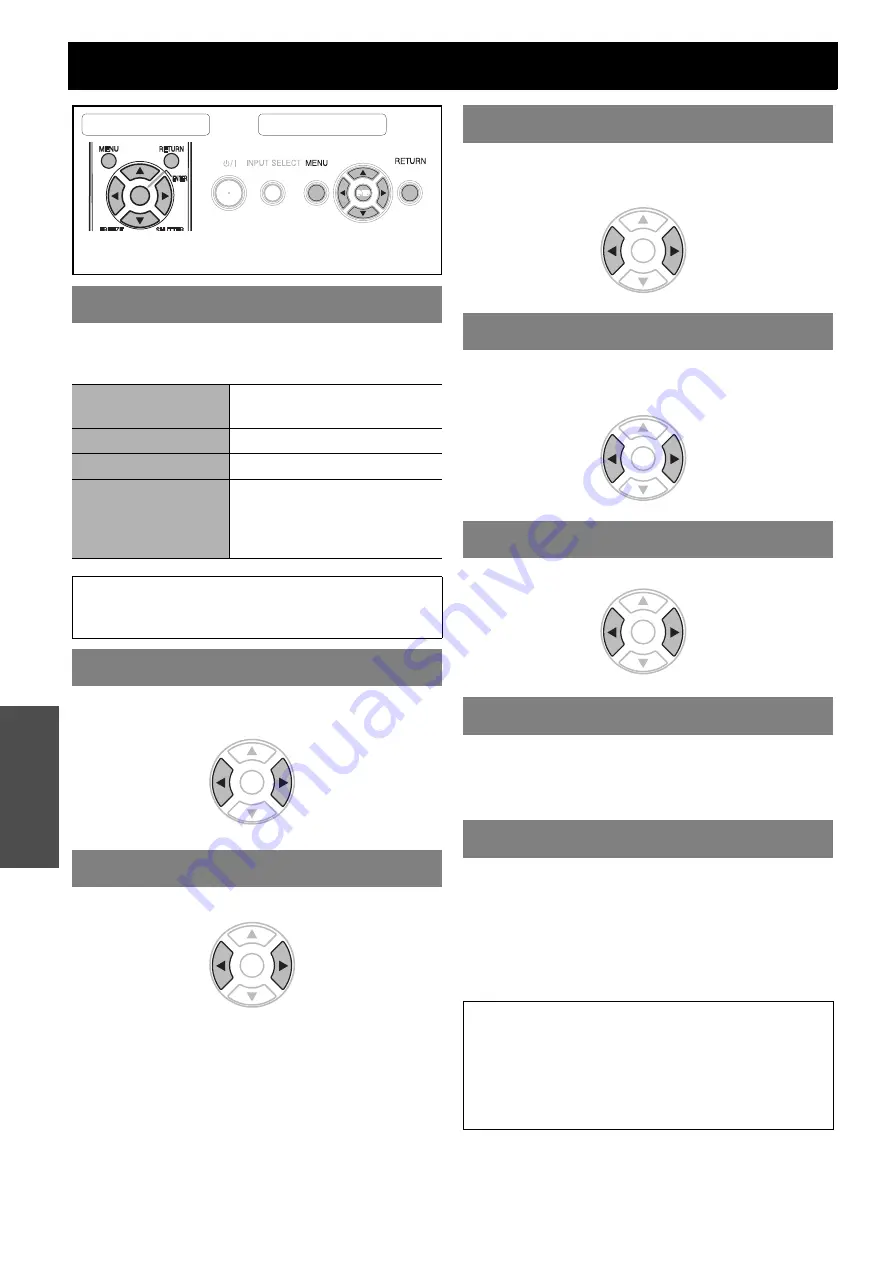 Panasonic PT-FW100NTE Operating Instructions Manual Download Page 32