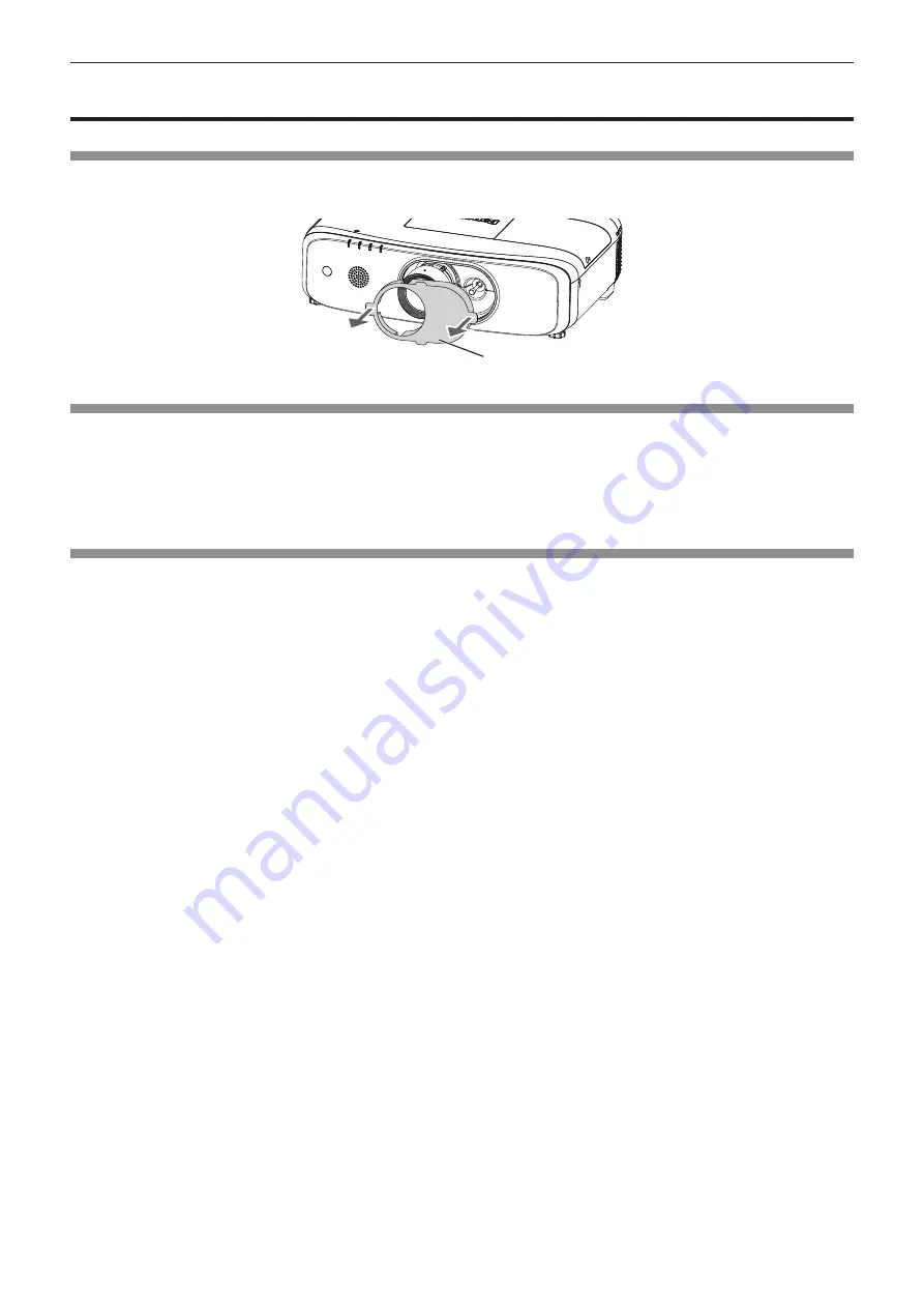 Panasonic PT-FZ570 Operating Instructions Manual Download Page 17