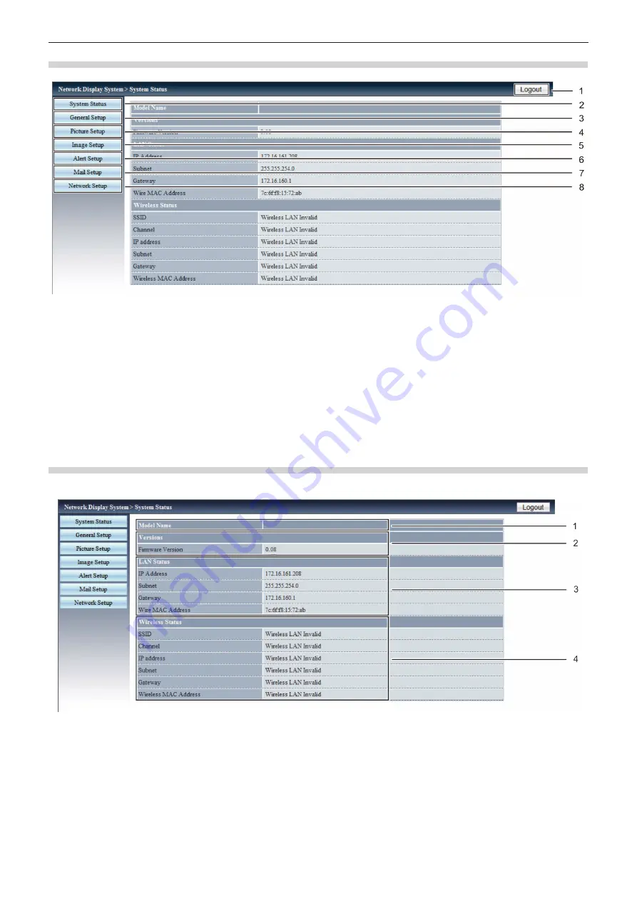 Panasonic PT-LW375 Operating Instructions Manual Download Page 91