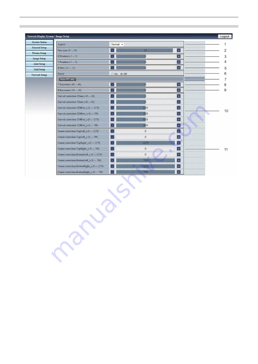 Panasonic PT-LW375 Operating Instructions Manual Download Page 93