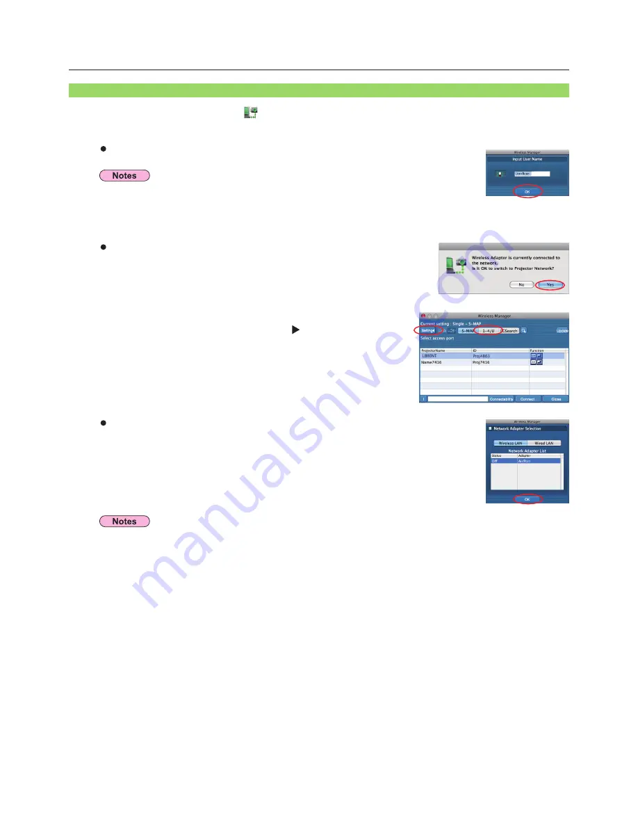 Panasonic PT-LW80NT Network Operation Manual Download Page 17