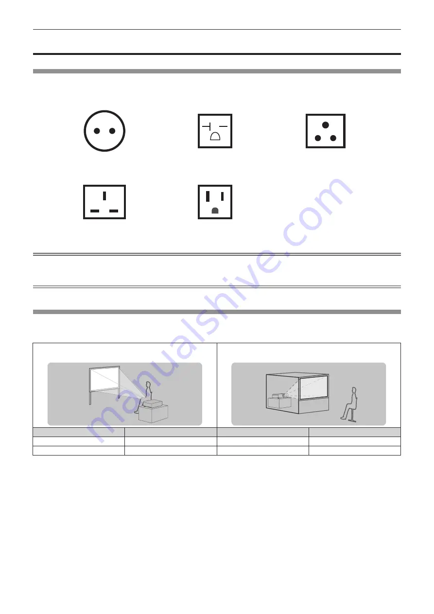 Panasonic PT-REQ10 Operating Instructions Manual Download Page 42