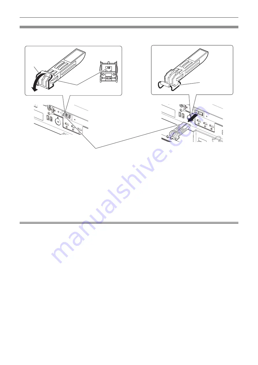 Panasonic PT-REQ10 Operating Instructions Manual Download Page 58