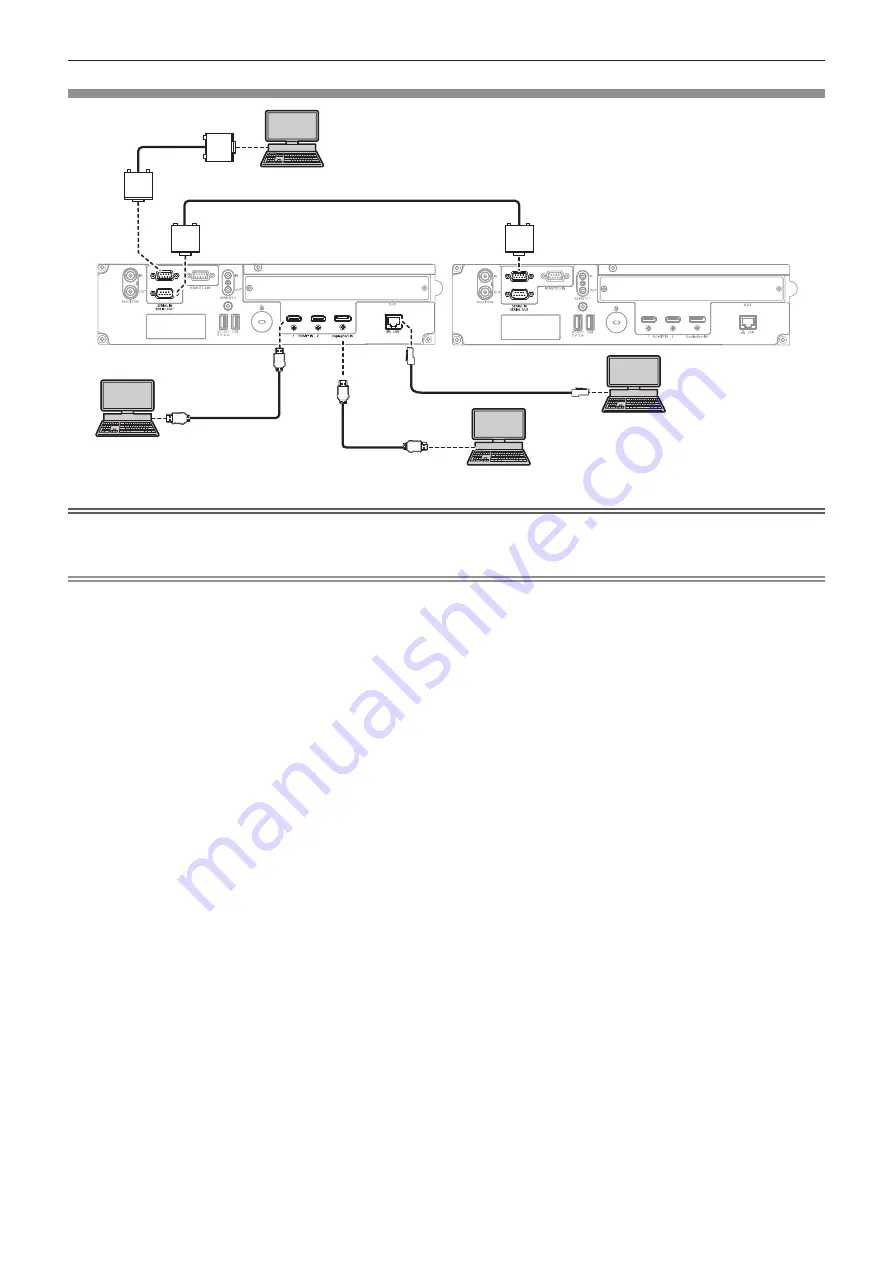 Panasonic PT-REQ10 Operating Instructions Manual Download Page 62