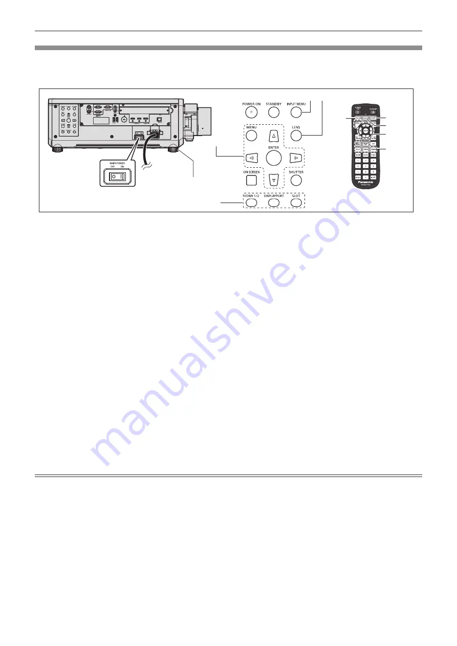 Panasonic PT-REQ10 Operating Instructions Manual Download Page 79