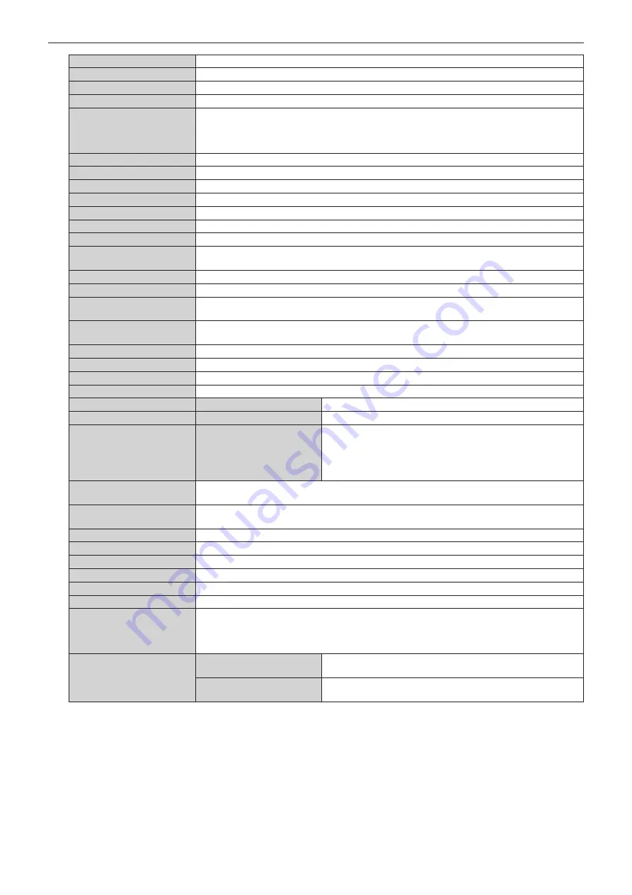 Panasonic PT-REQ10 Operating Instructions Manual Download Page 183