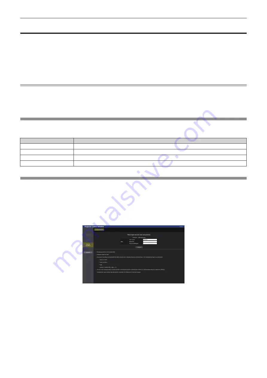 Panasonic PT-REQ10 Operating Instructions Manual Download Page 222