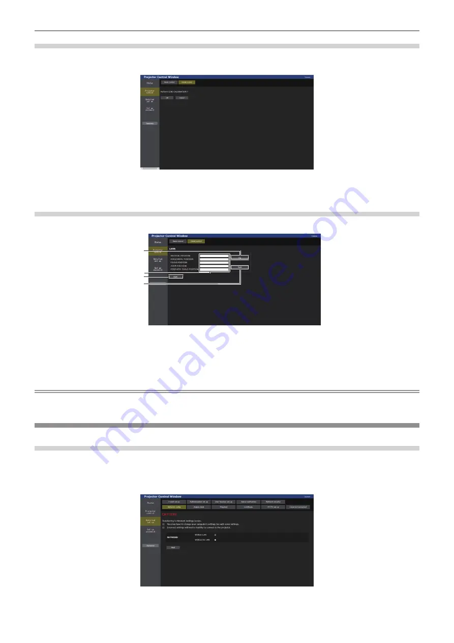 Panasonic PT-REQ10 Operating Instructions Manual Download Page 235