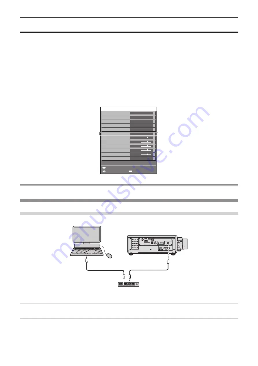 Panasonic PT-REQ10 Operating Instructions Manual Download Page 260