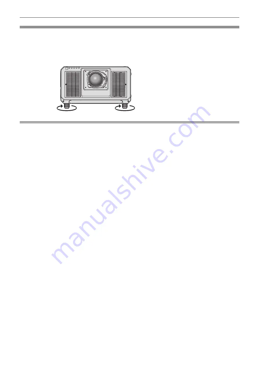 Panasonic PT-RQ32KU Operating Instructions Manual Download Page 48