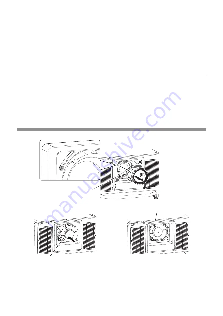 Panasonic PT-RQ32KU Operating Instructions Manual Download Page 50