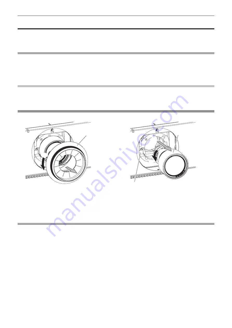 Panasonic PT-RW730 Operating Instructions Manual Download Page 46