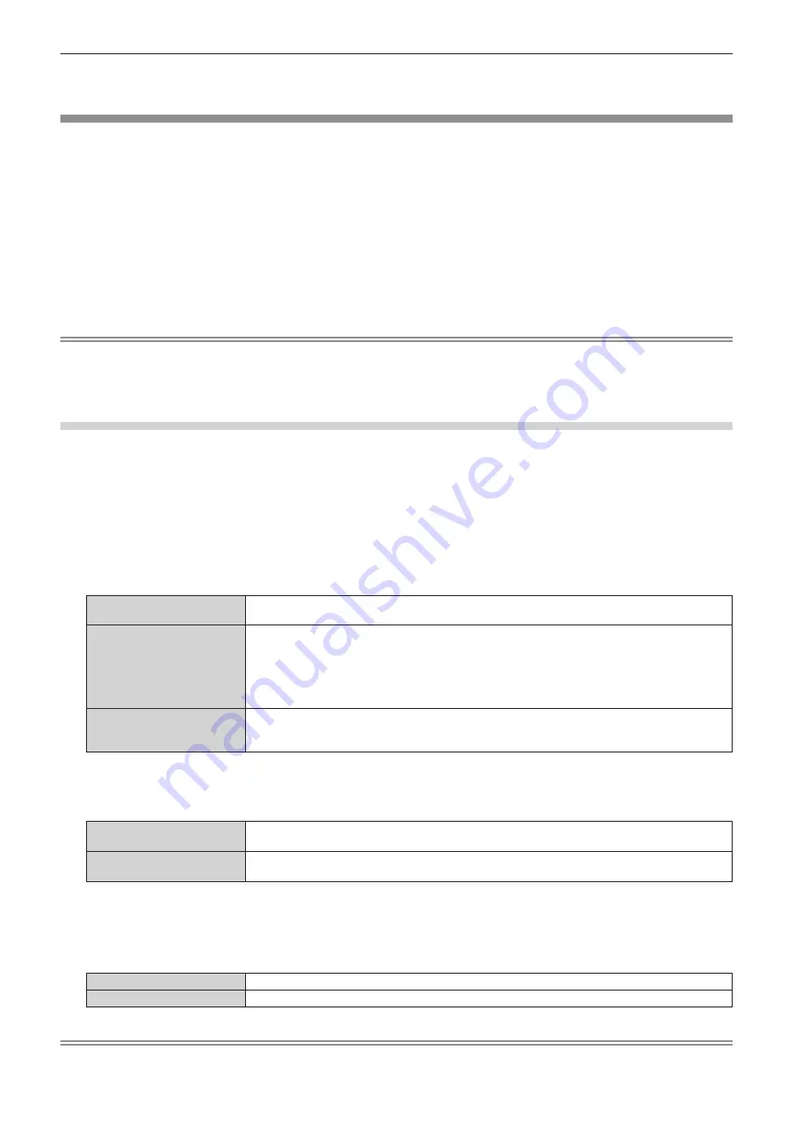 Panasonic PT-RW730 Operating Instructions Manual Download Page 132