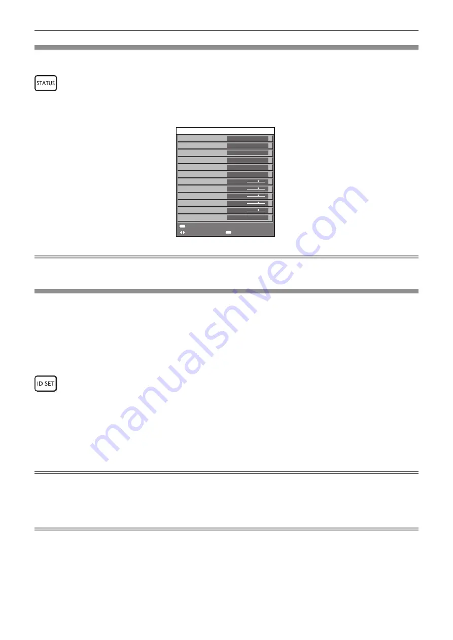 Panasonic PT-RZ120LBU7 Operating Instructions Manual Download Page 75