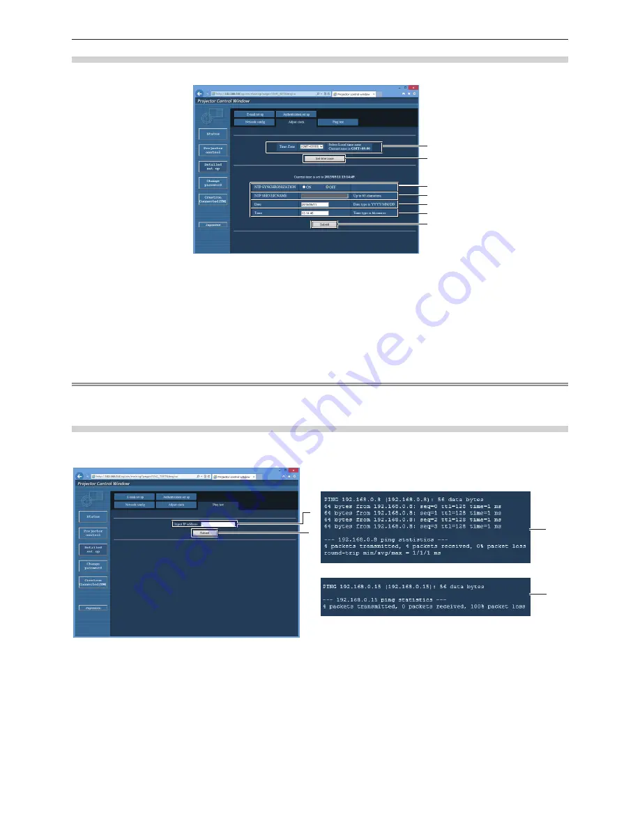 Panasonic PT-RZ12K Operating Instructions Manual Download Page 171