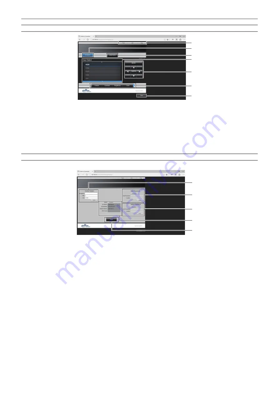 Panasonic PT-RZ31K Operating Instructions Manual Download Page 206