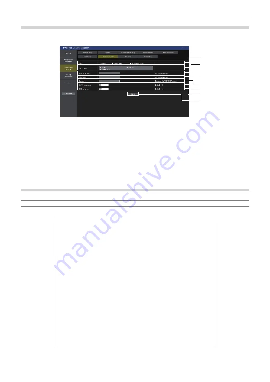 Panasonic PT-VMZ71 Operating Instructions Manual Download Page 132