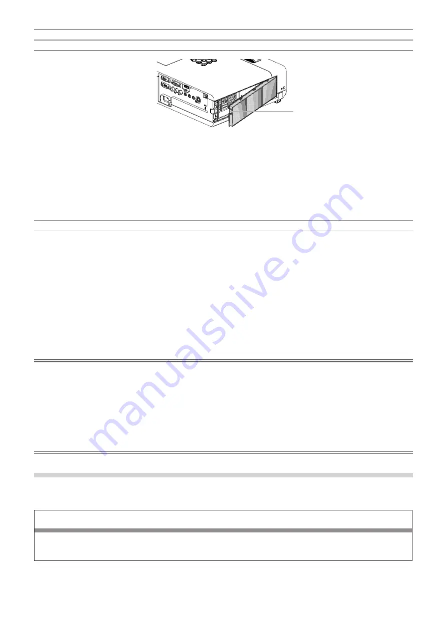 Panasonic PT-VW340za Operating Instructions Manual Download Page 96