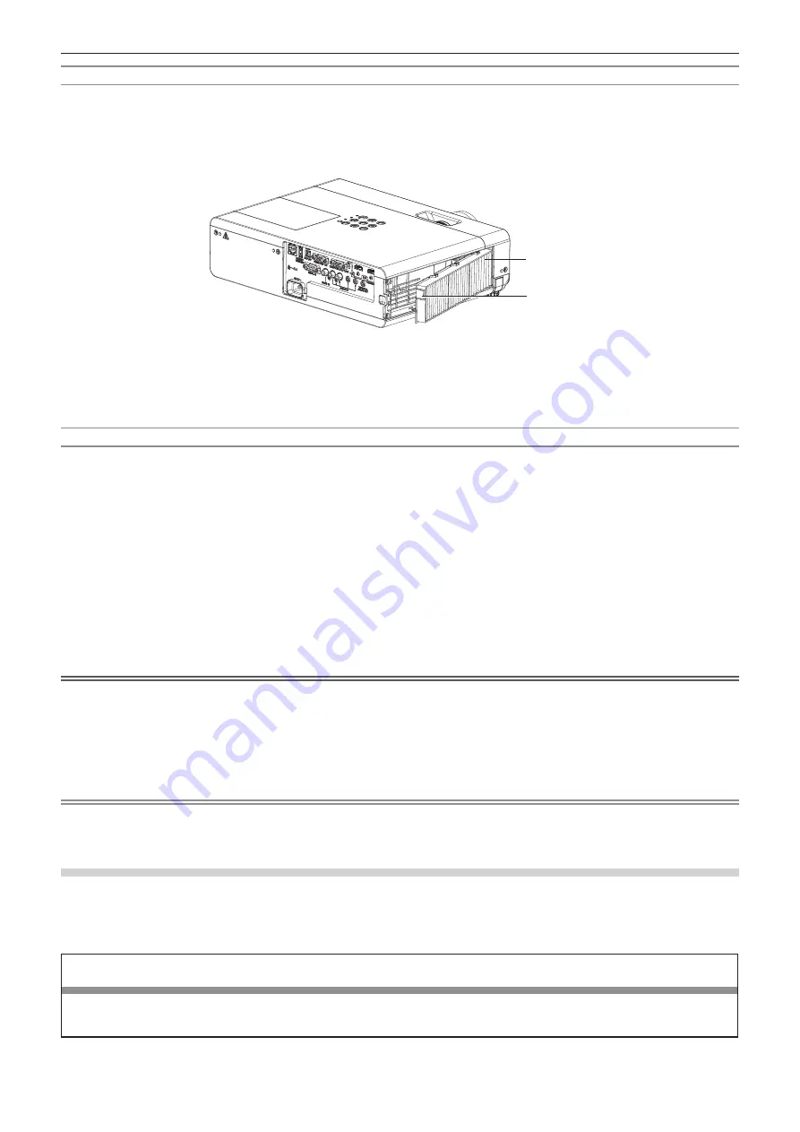 Panasonic PT-VW360D Operating Instructions Manual Download Page 114