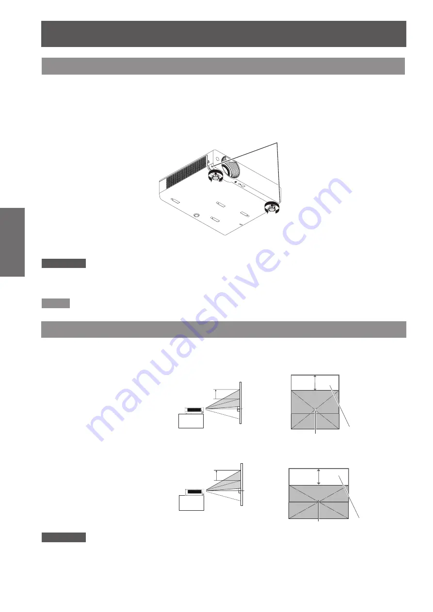 Panasonic PT-VW430EA Operating Instructions Manual Download Page 24