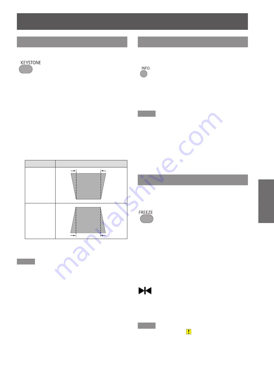 Panasonic PT-VW430EA Operating Instructions Manual Download Page 33