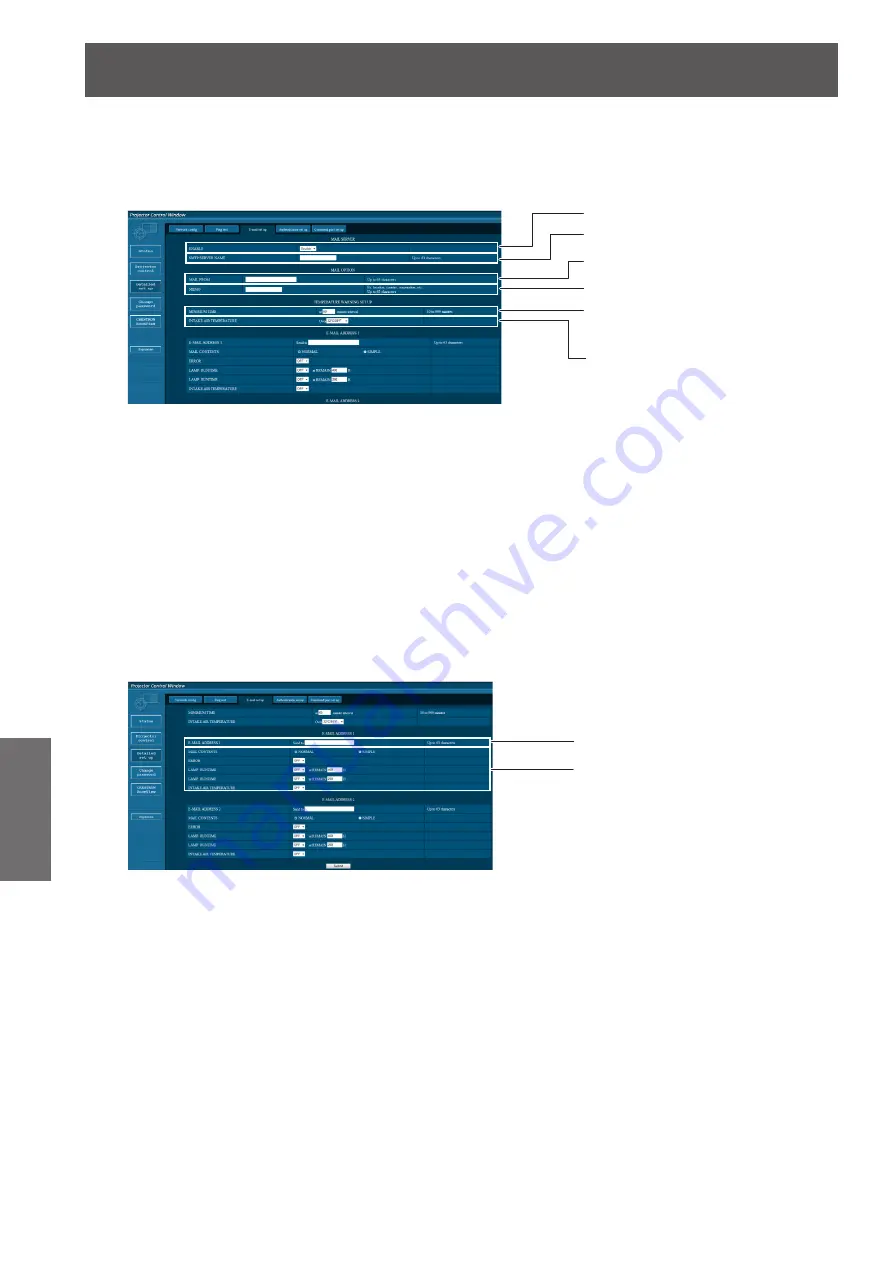 Panasonic PT-VW430EA Operating Instructions Manual Download Page 70