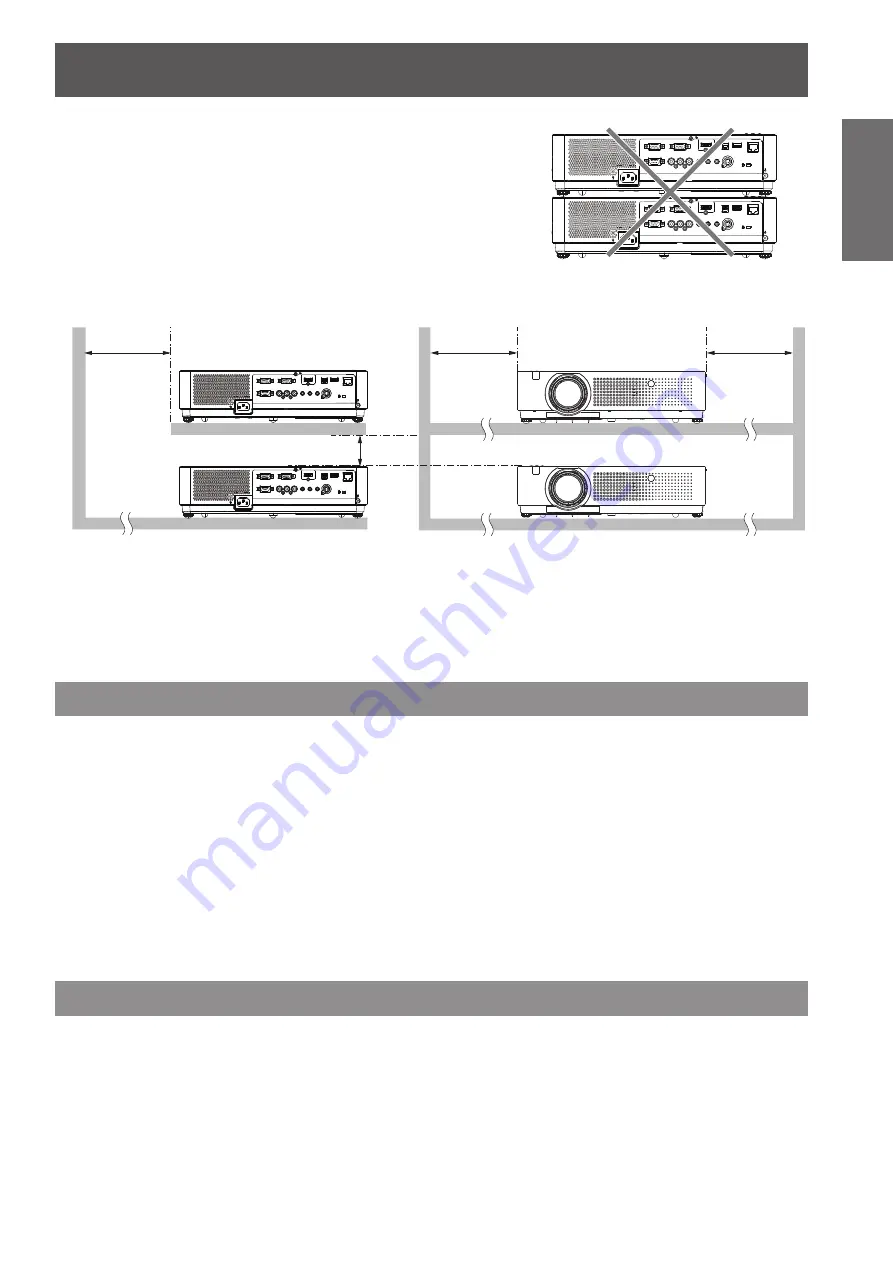 Panasonic PT-VX400NTU Operating Instructions Manual Download Page 15