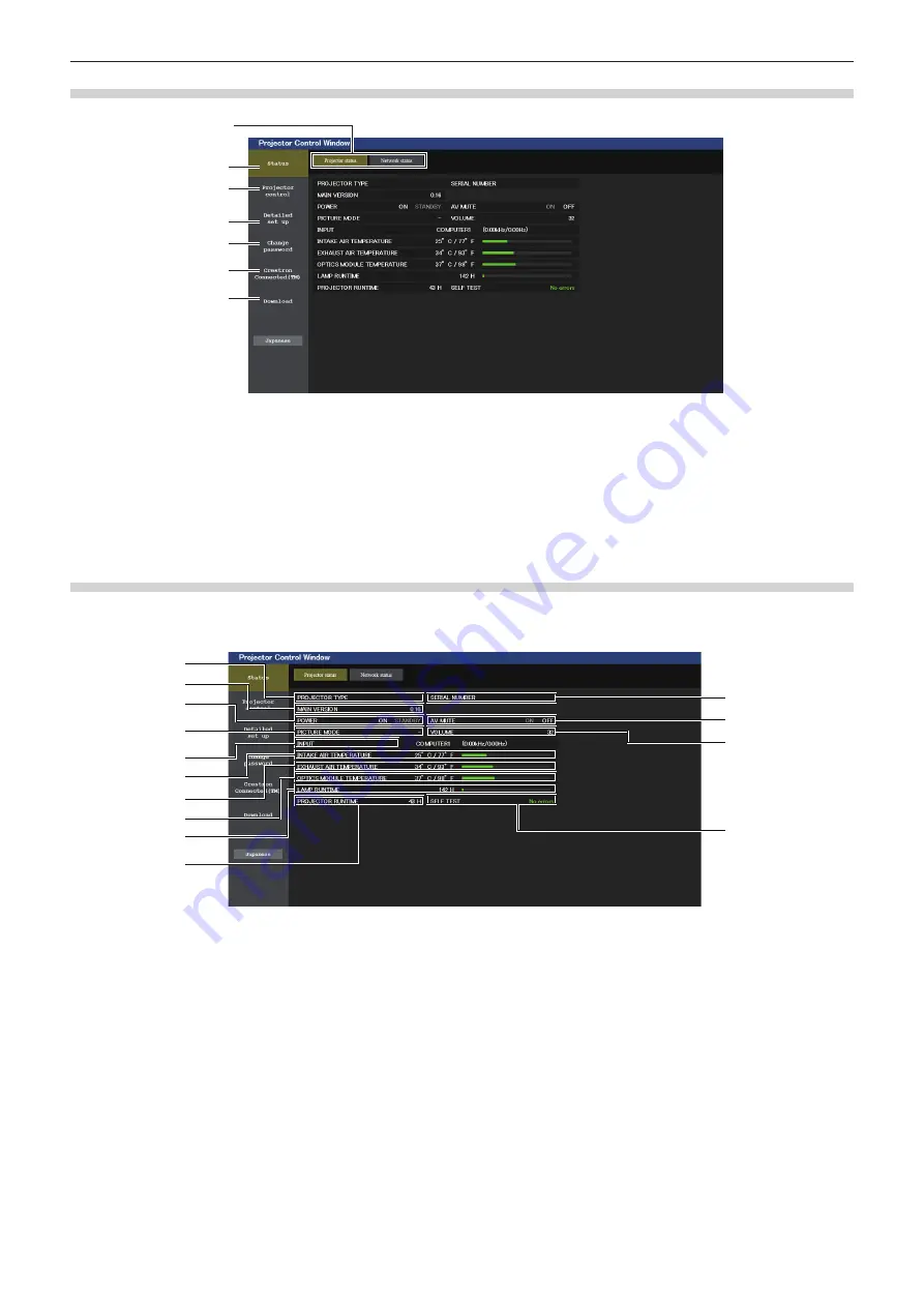 Panasonic PT-VX430 Operating Instructions Manual Download Page 101