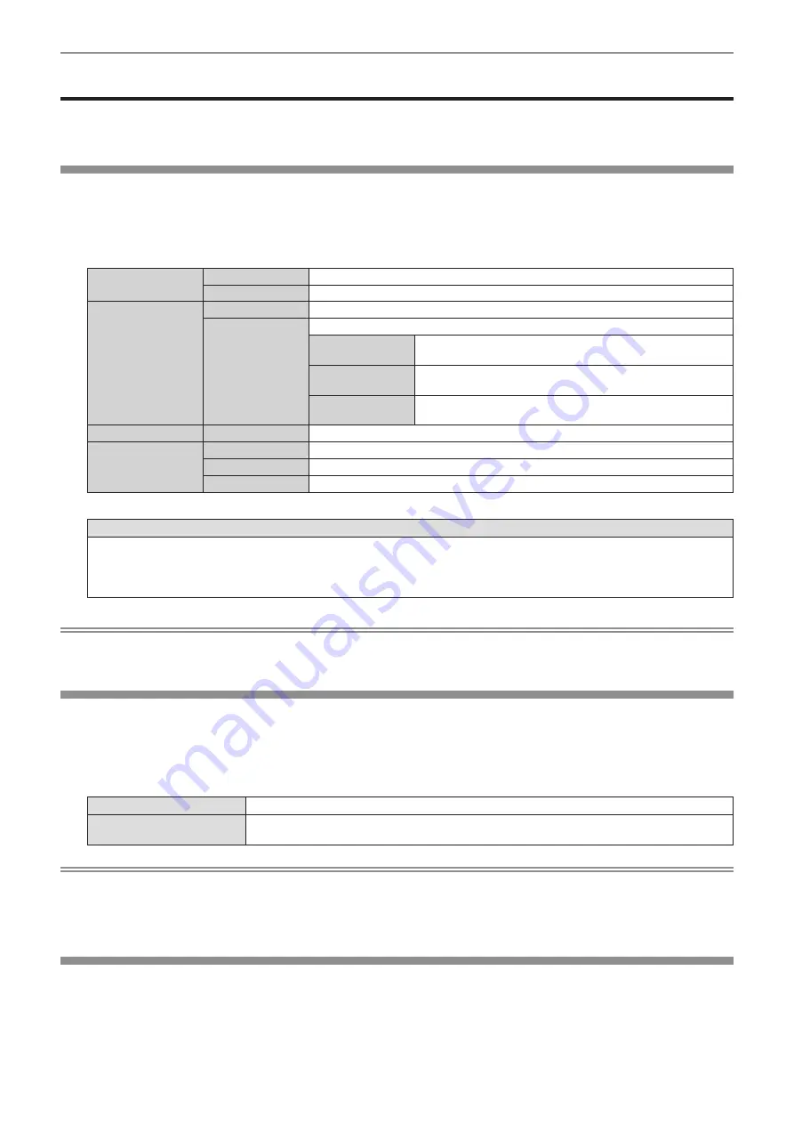 Panasonic PT-VX615N Operating Instructions Manual Download Page 87