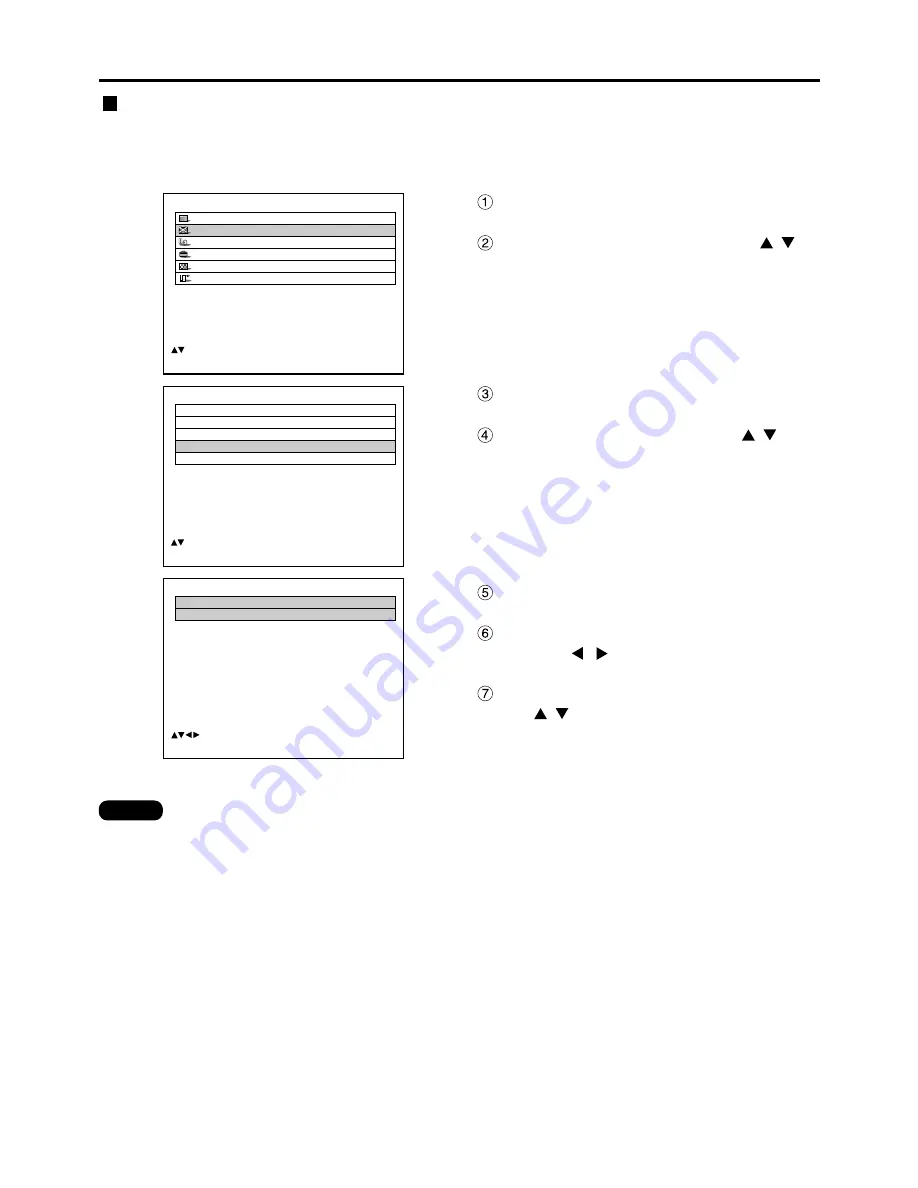 Panasonic PTD7600U - DLP PROJECTOR Operating Instructions Manual Download Page 64