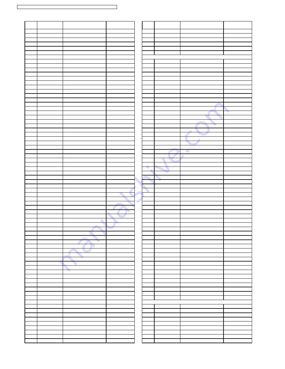 Panasonic PTF100NTU - LCD PROJECTOR Service Manual Download Page 72