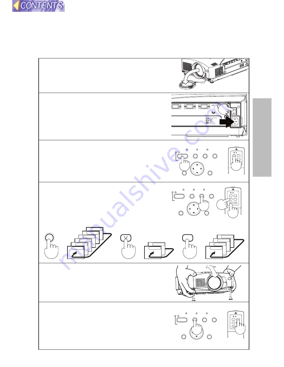 Panasonic PTL730NTU - LCD PROJECTOR Скачать руководство пользователя страница 27