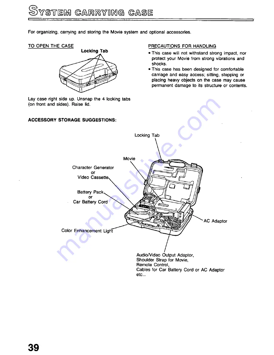 Panasonic PV-530D Operating Instructions Manual Download Page 40